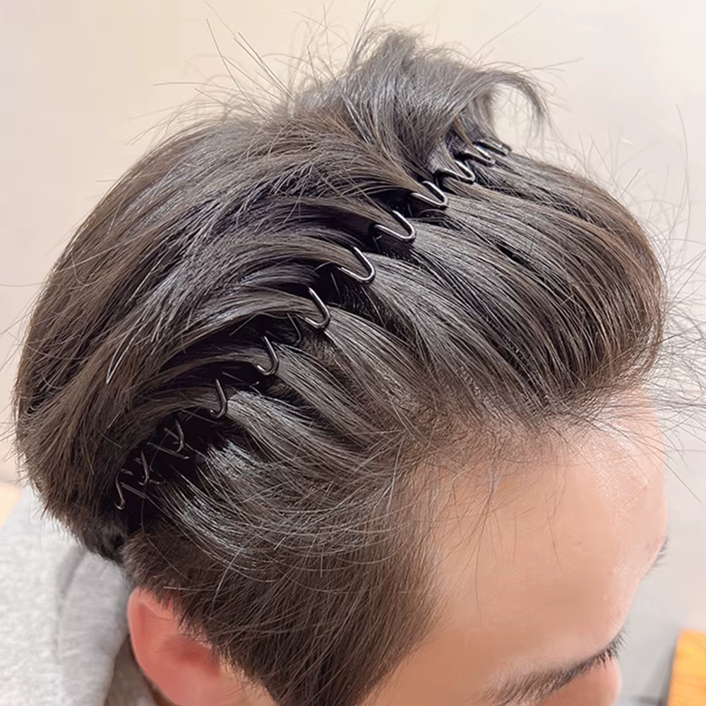Cerceaux de cheveux pour hommes