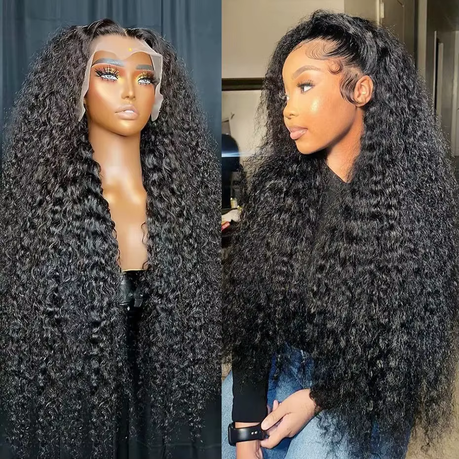 Perruque Lace Front Wig ondulée sans colle
