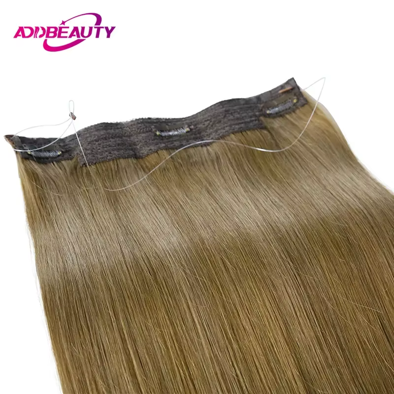 Extension de cheveux humains ligne de poisson droite 100%