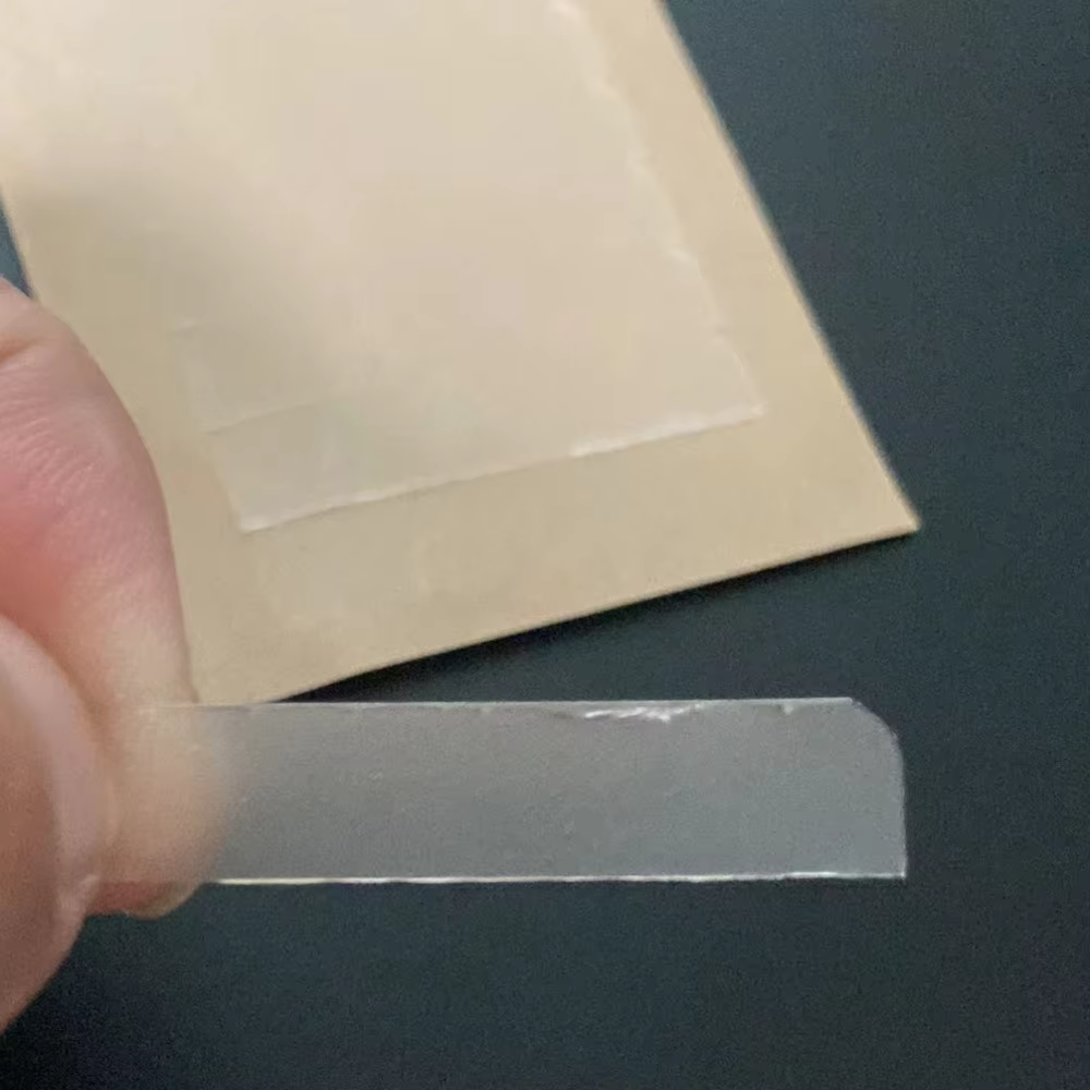 5 feuilles de 60 languettes de ruban adhésif simple face 4cm*0.8cm pour extensions de cheveux et perruques en dentelle