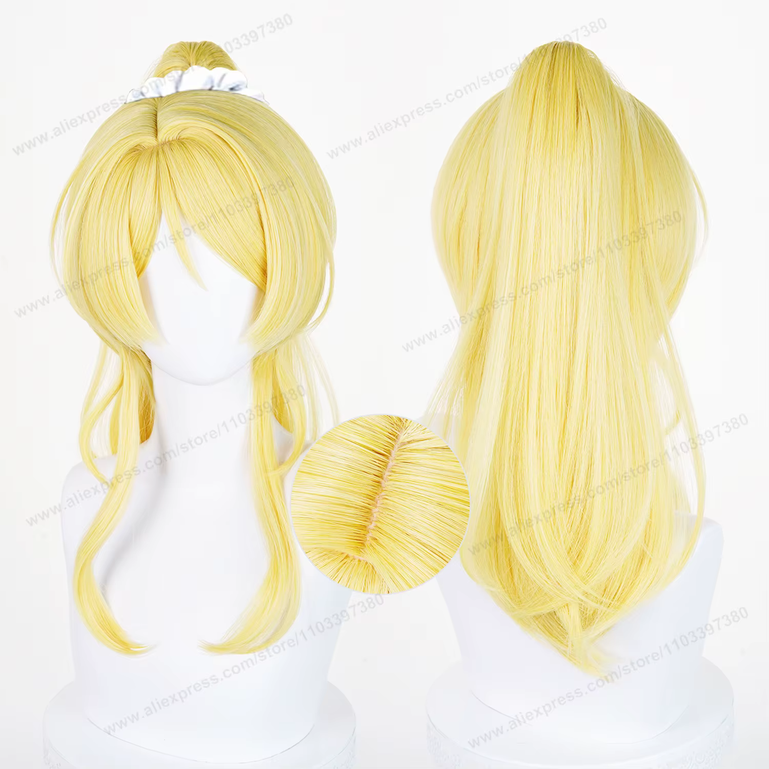Perruque de Cosplay Ellie 48cm