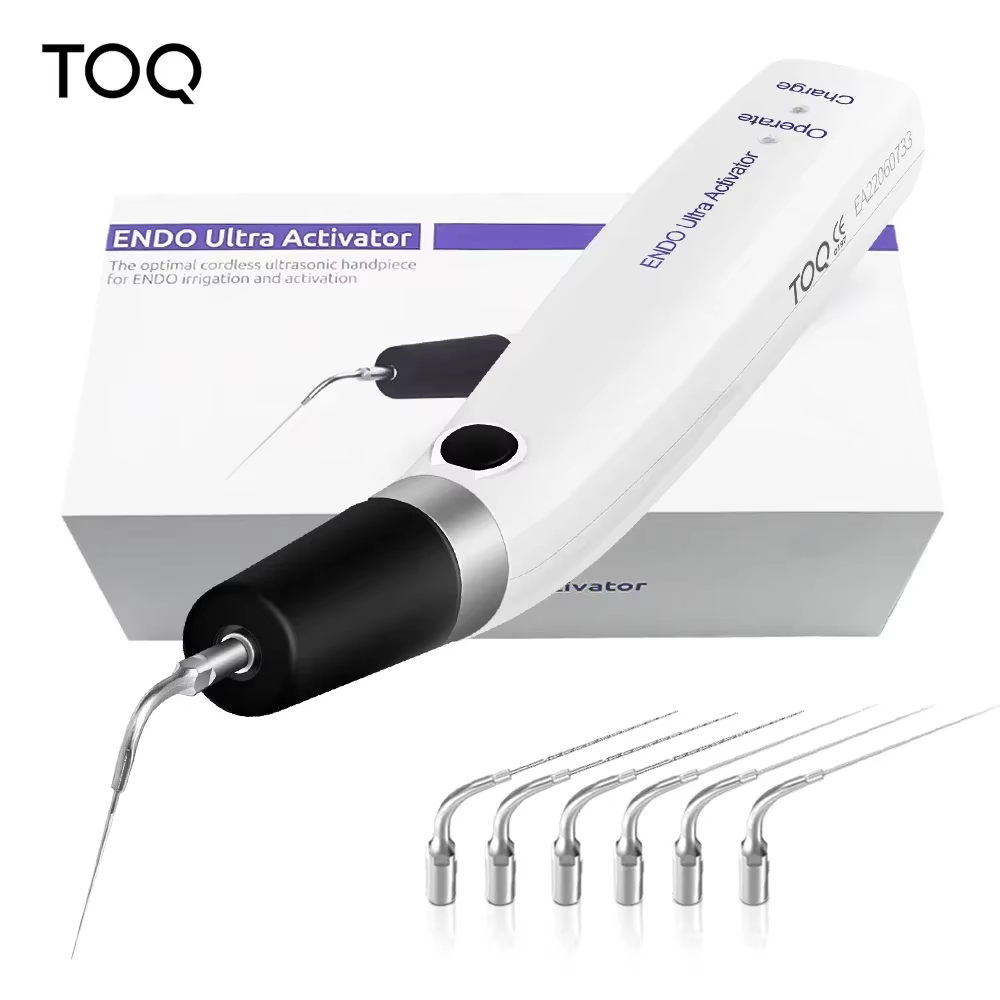 Kit de retrait de fichiers chirurgicaux Endo avec 4 embouts, produit dentaire pour l'élimination des fichiers cassés, traitement du canal radiculaire dentaire, chirurgical Endo