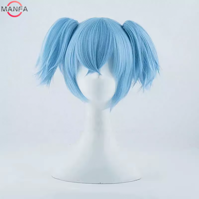 Anime Shiota Nagisa perruque Sally visage pince queue de cheval résistant à la chaleur cheveux synthétiques Cosplay
