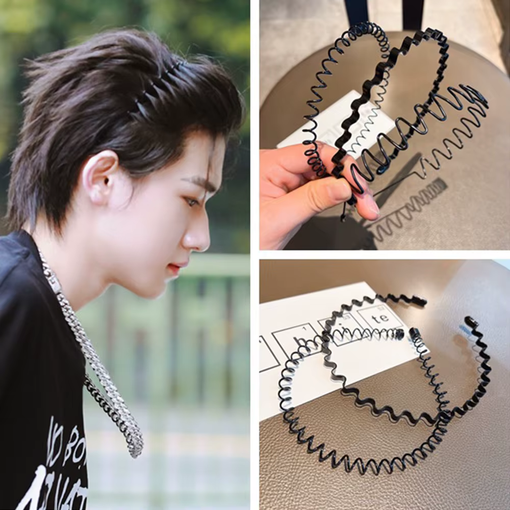 Cerceaux de cheveux pour hommes