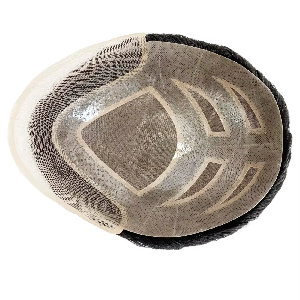 Toupet bouclé pour hommes