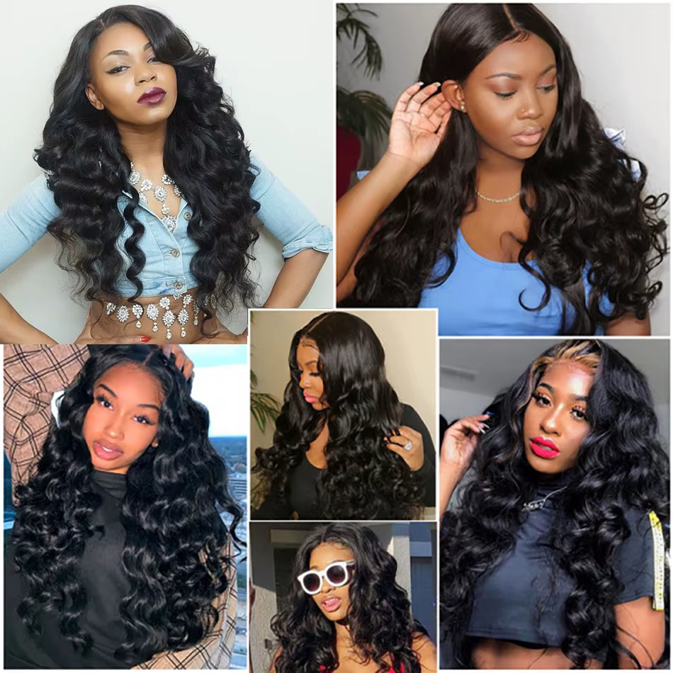 Extensions de cheveux brésiliens pour femmes noires