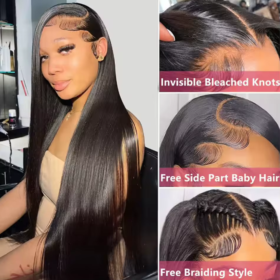Perruque Lace Frontal Wig brésilienne naturelle