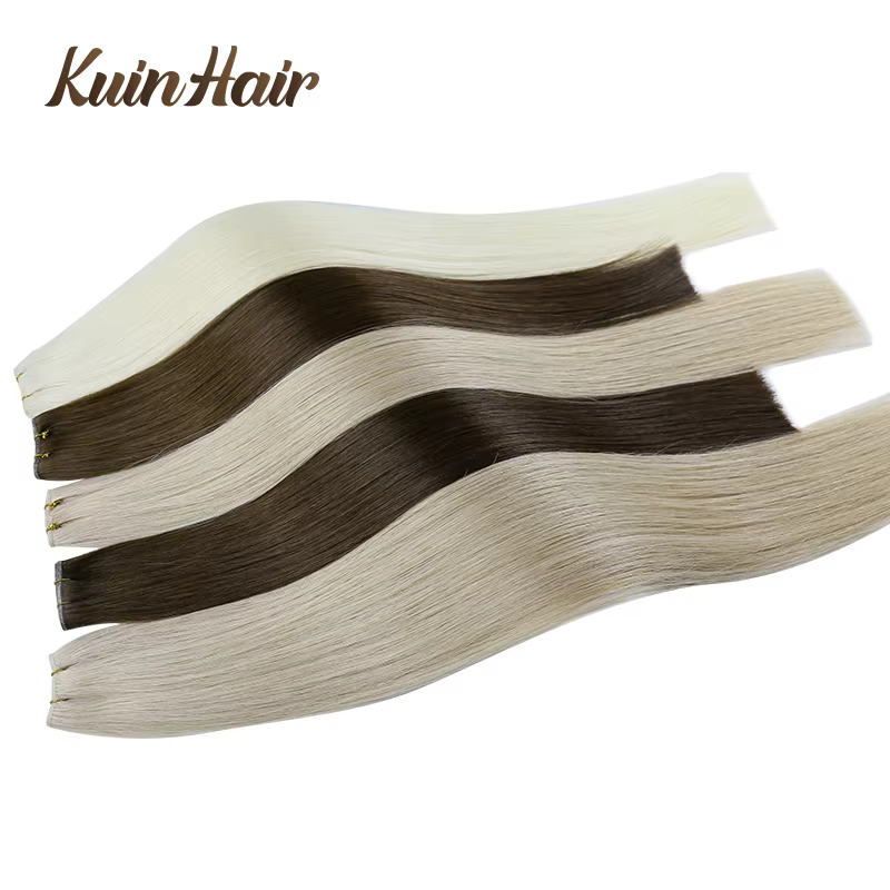 Extensions de cheveux naturels brésiliens Genius Weft Straight