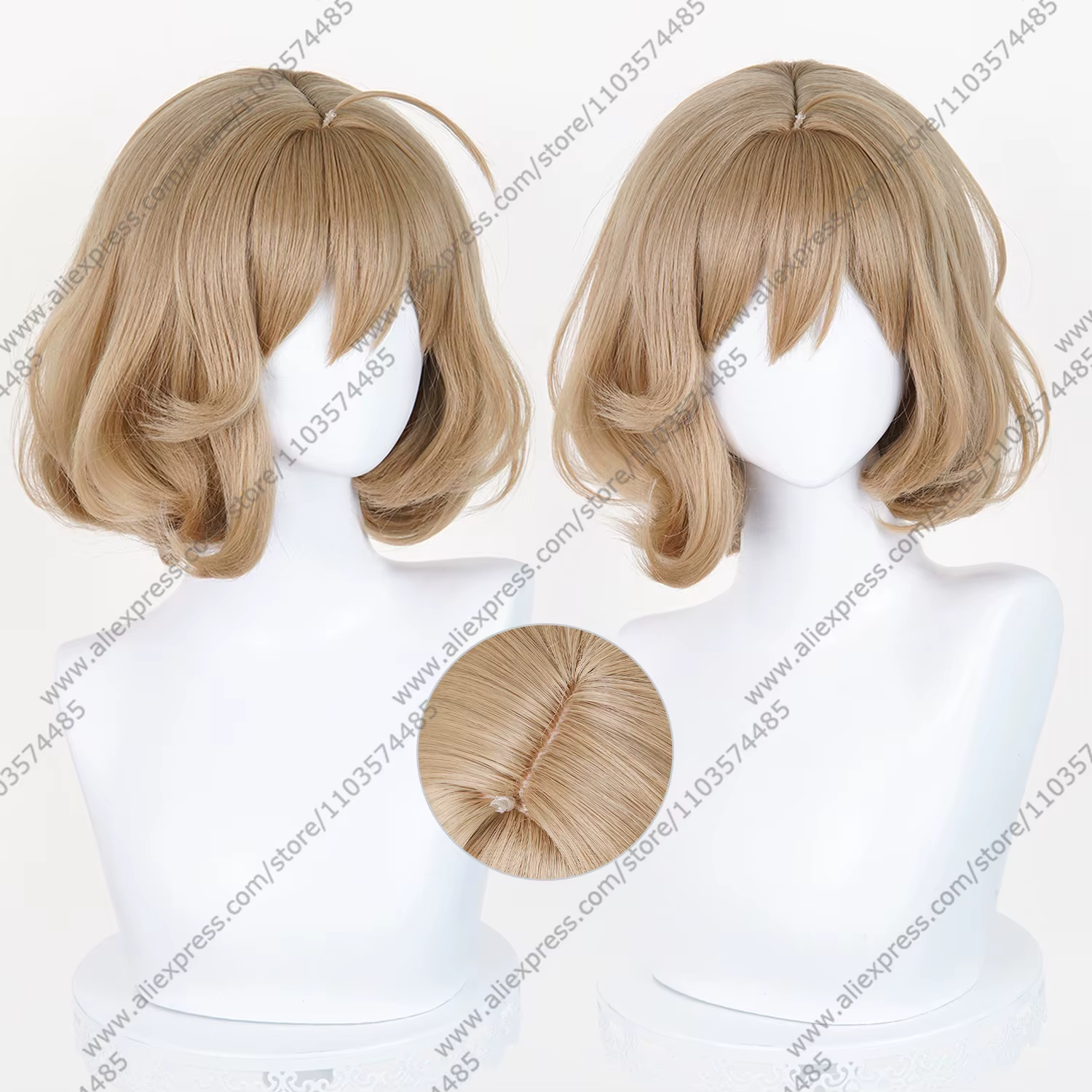 Perruque de cosplay NIKKE Anis
