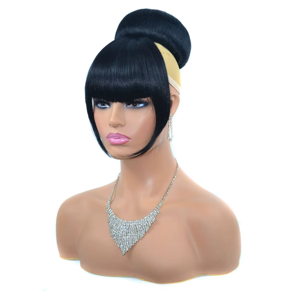 Jeedou Chignon postiche synthétique pince