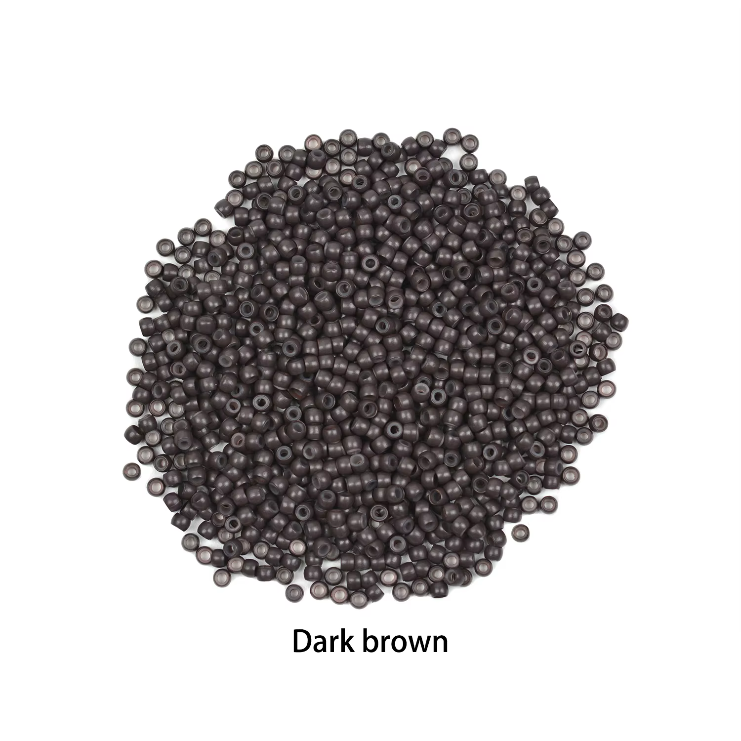 500 pièces Microring Extensions de cheveux 3.0X1.5X1.5mm perles