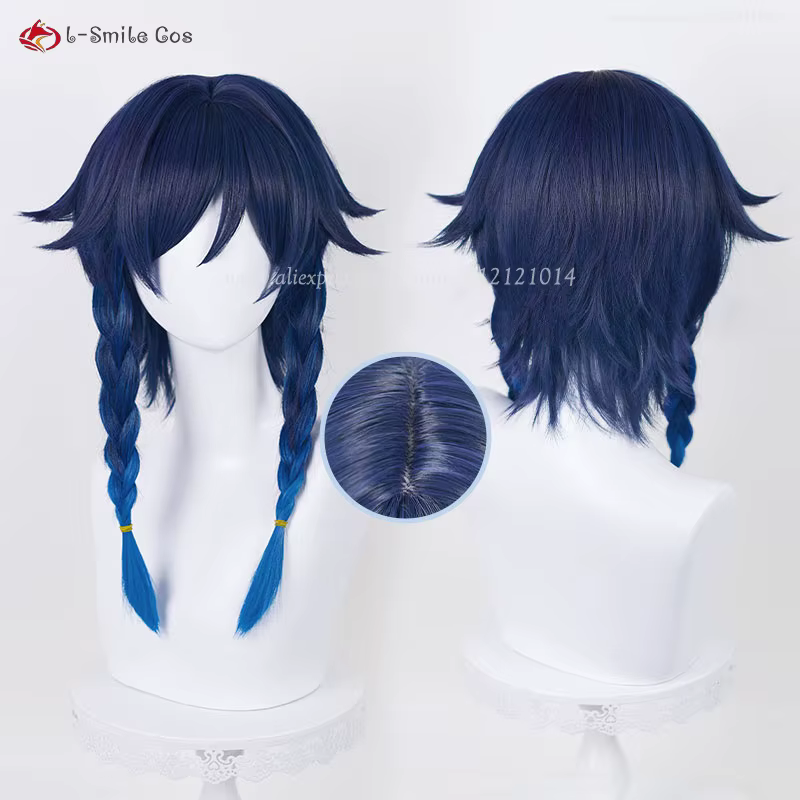 Nouveau Venti Cosplay perruque Barbatos