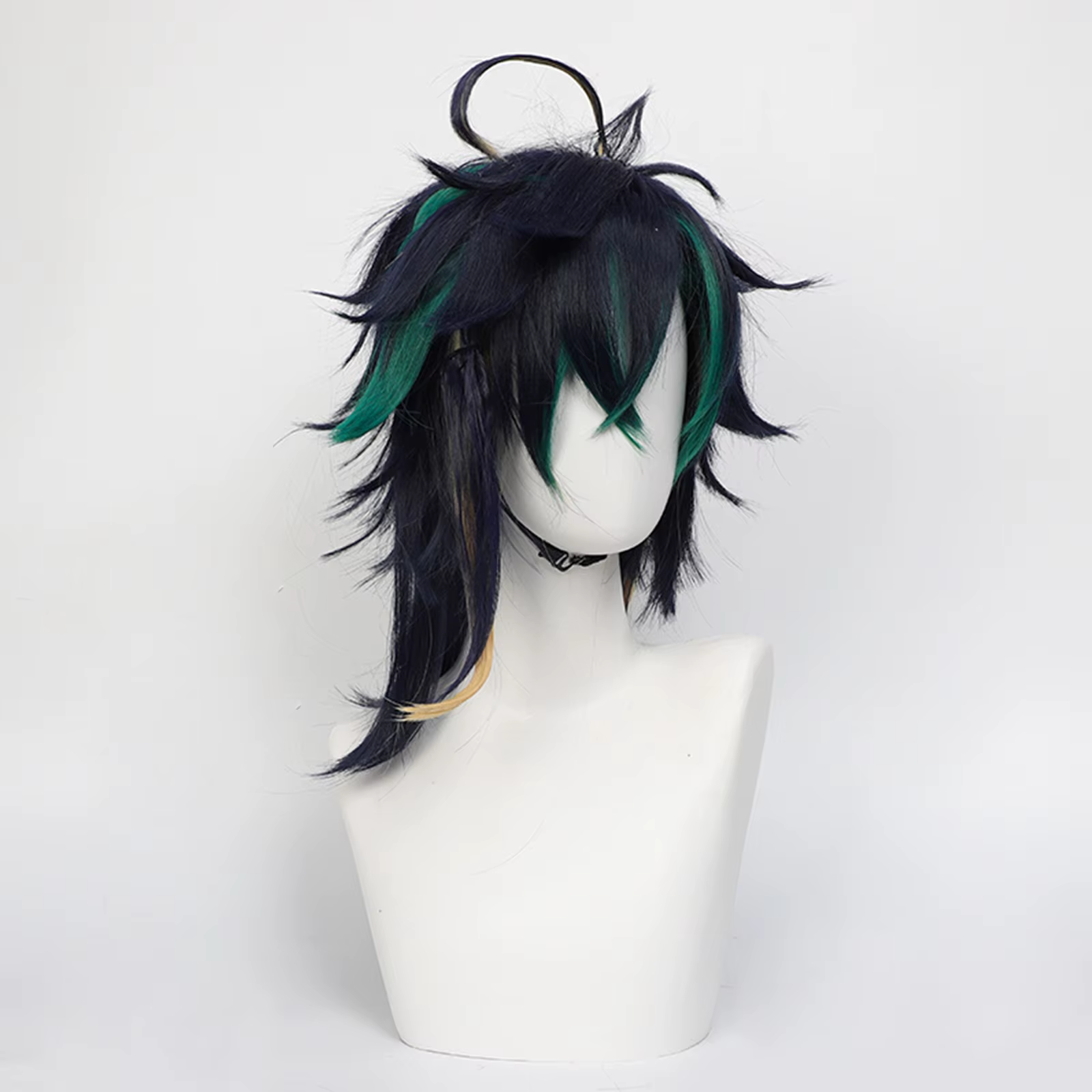 Perruque Anime Kinich, perruques de cosplay Genshin