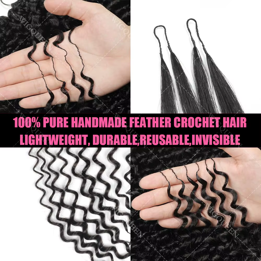 # Extensions de cheveux humains au crochet