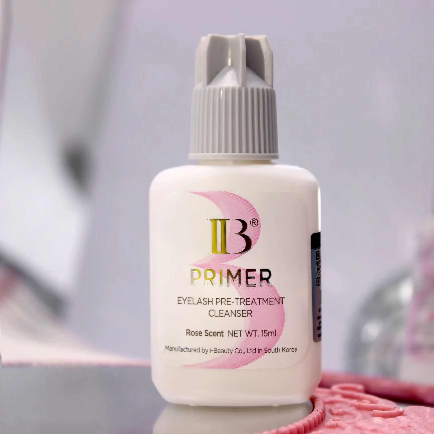 1 bouteille IB Rose apprêt Extension de cils Booster longue durée Original corée boutique fournitures adhésives maquillage colle outils plus forts