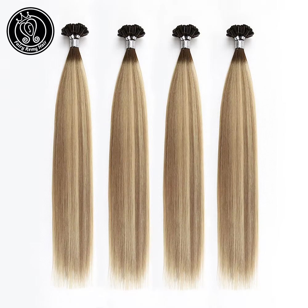 Extensions de cheveux humains Remy pré-collés