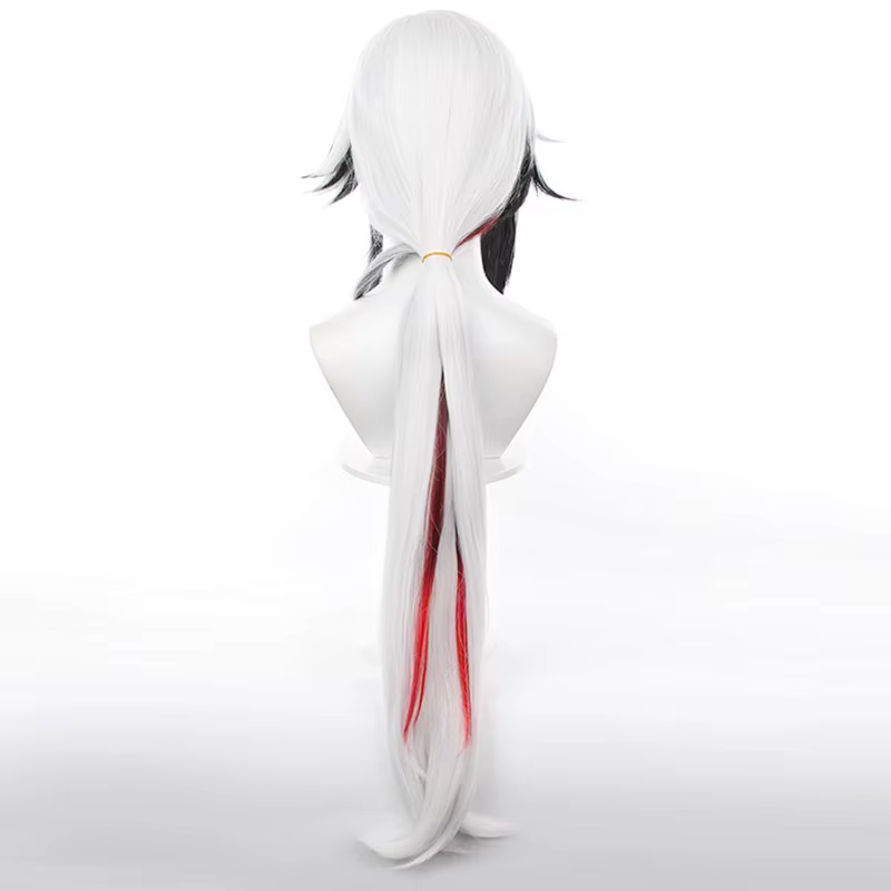 Perruque de Cosplay pour Genshin Impact Arlecchino Knave