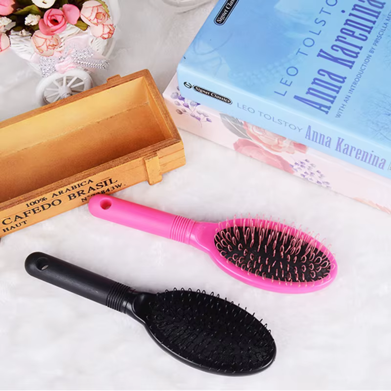 Boucle perruque brosse peigne Extension cheveux