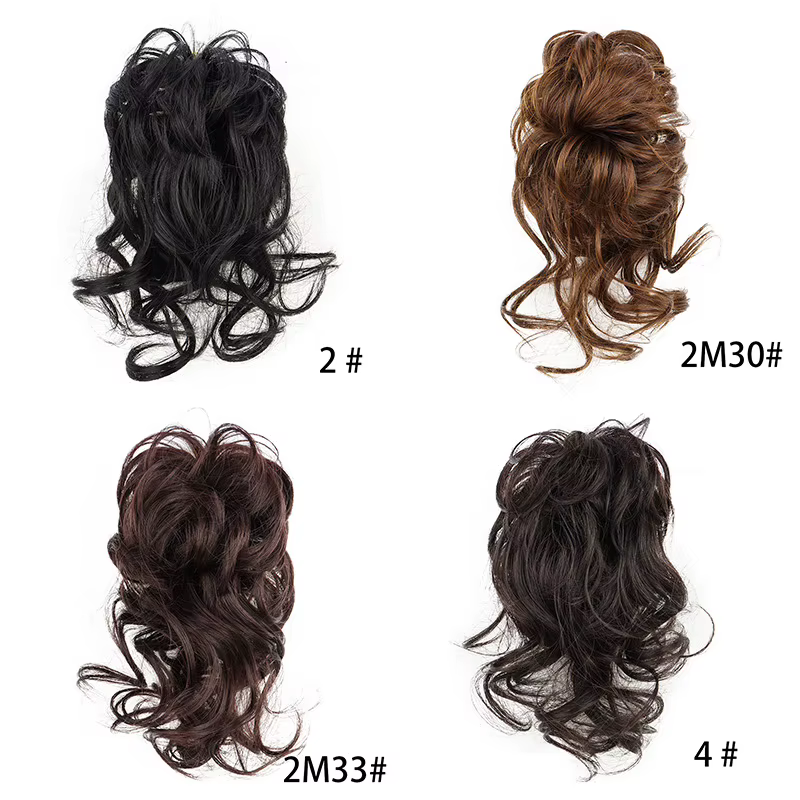Chignon synthétique désordre