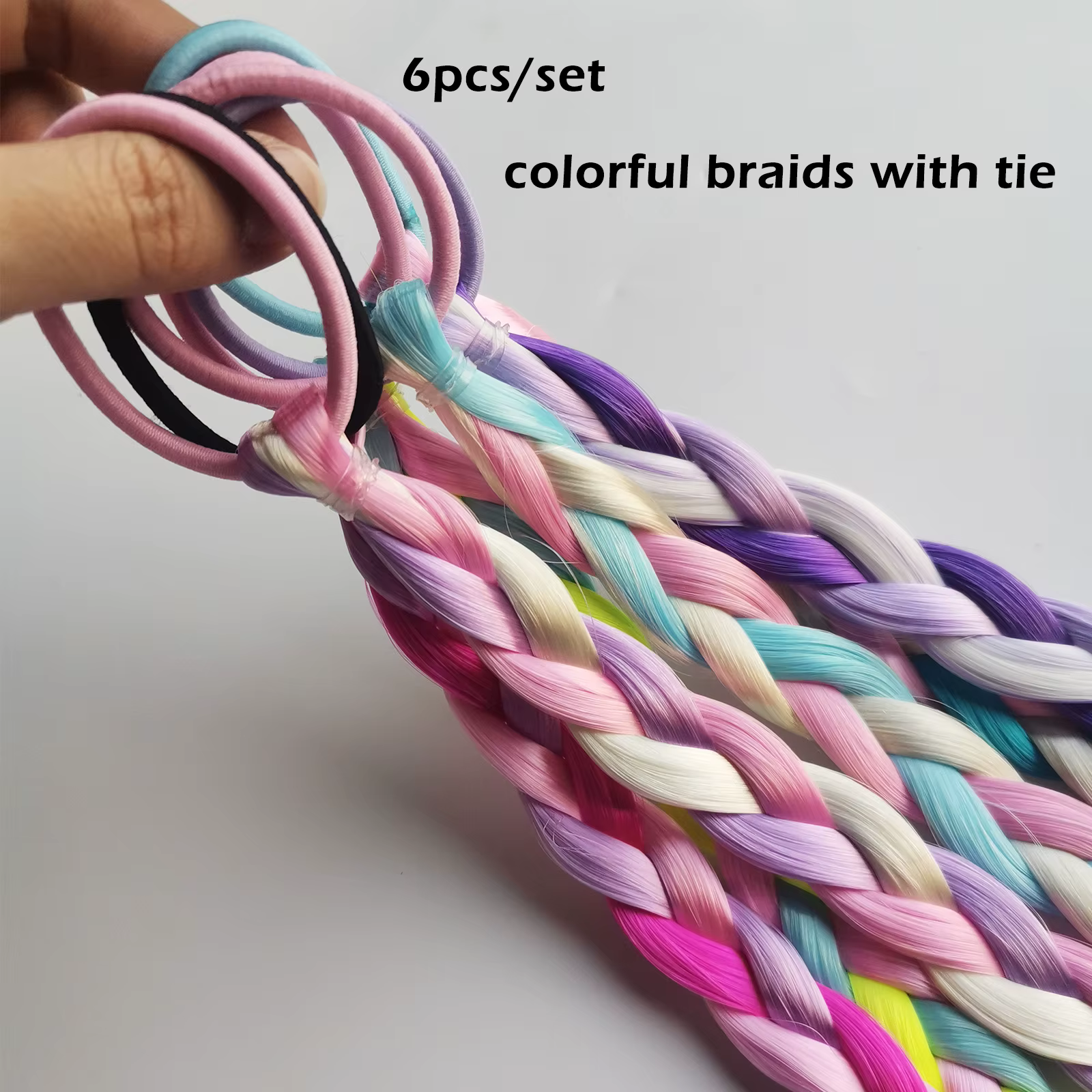 Extensions de cheveux queue de cheval pour enfants