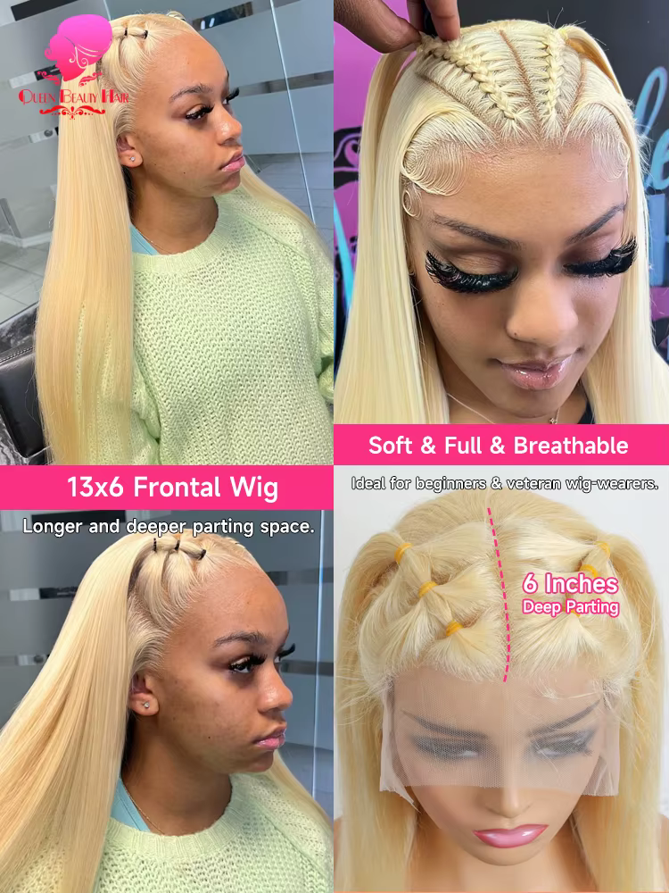 Perruque Full Lace Wig 360 naturelle lisse-Sophia