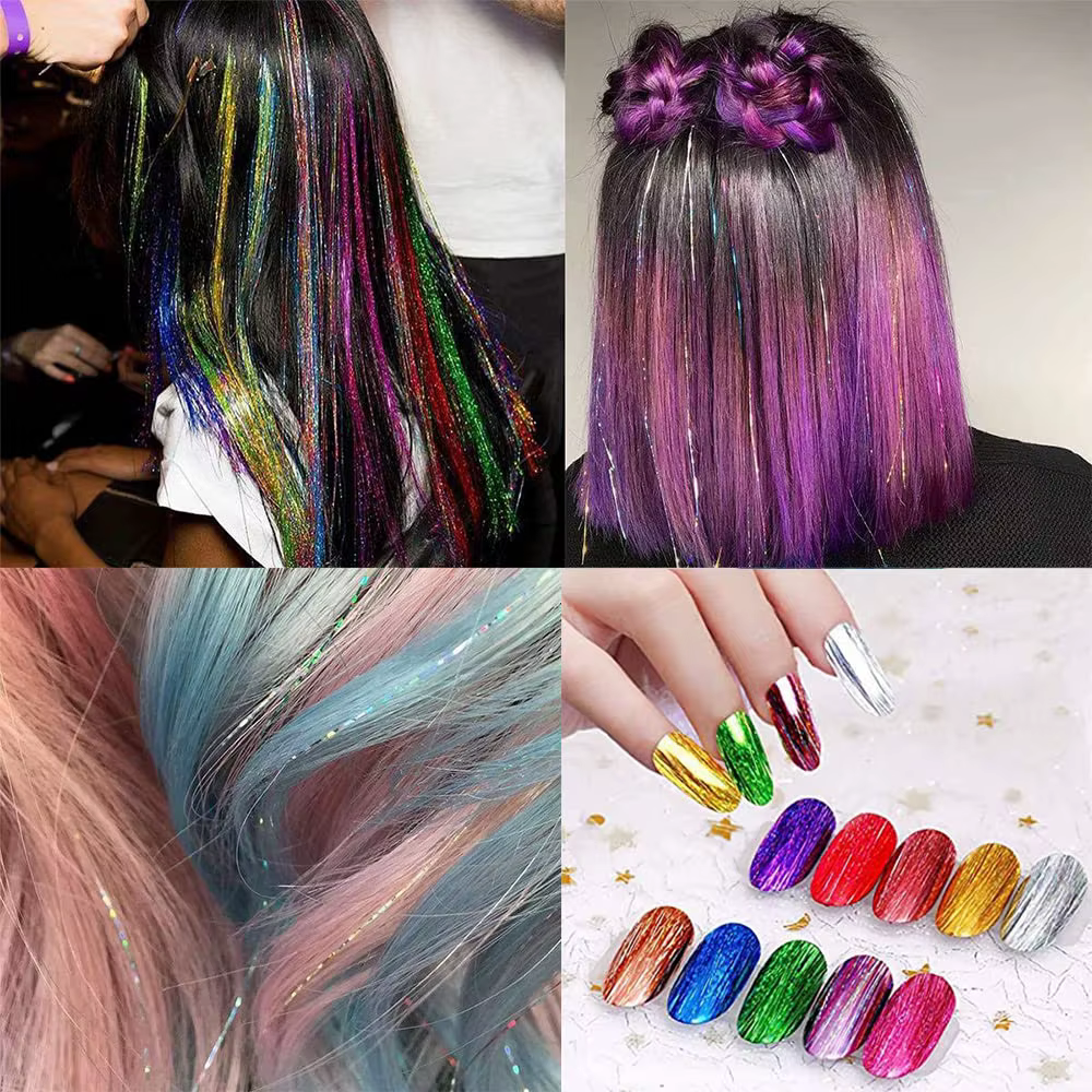 Extensions de cheveux Tinsel pour femmes et filles