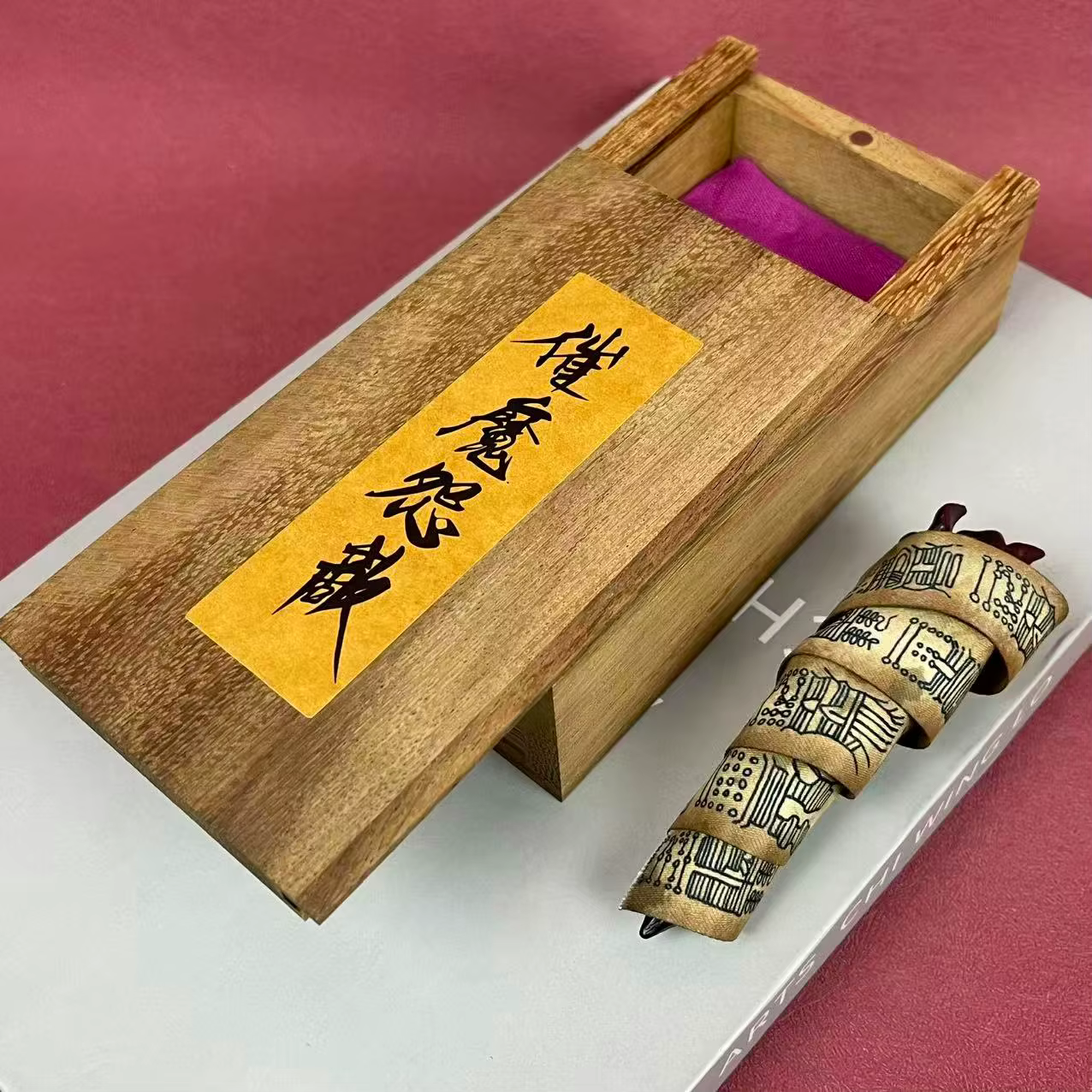 Ryomen Sukuna – Figurine de doigt malheureux, boîte en bois, Anime Jujutsu Kaisen Sukuna, Figurine d'action, décor de bureau, accessoires de maison, cadeau