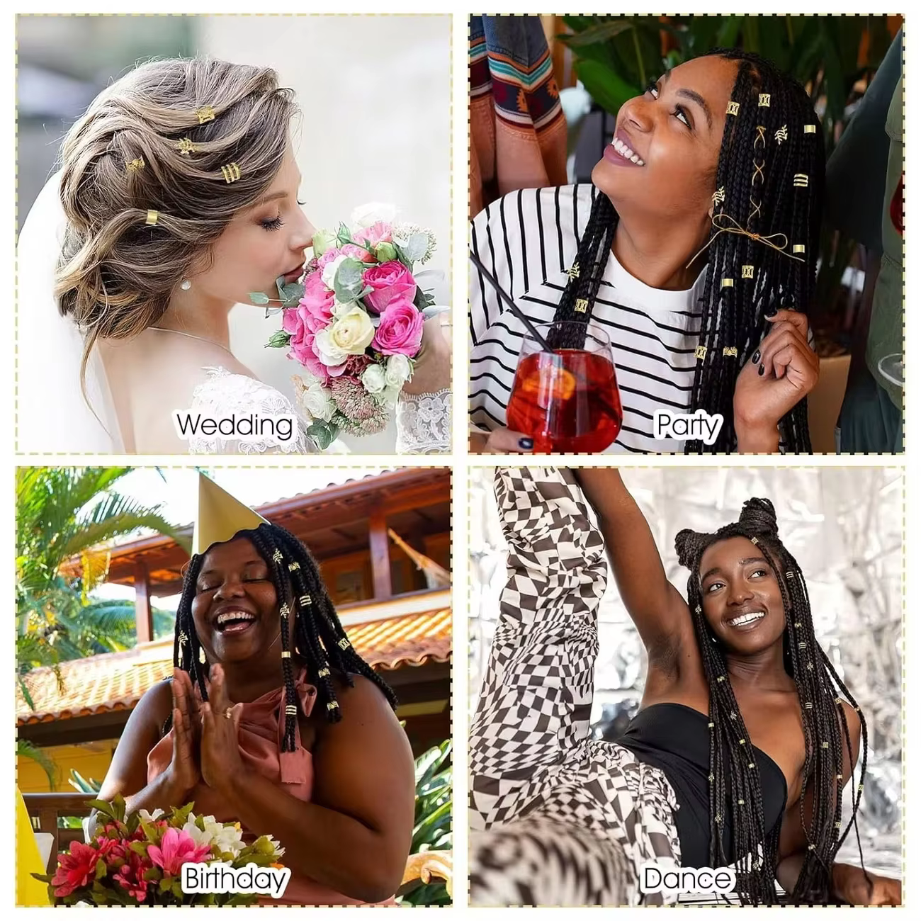 Extensions de chignon désordonné ondulé et bouclé pour femmes