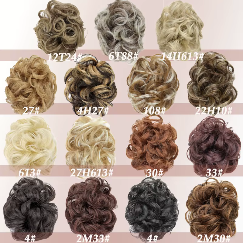 Pince à cheveux pour chignon désordonné