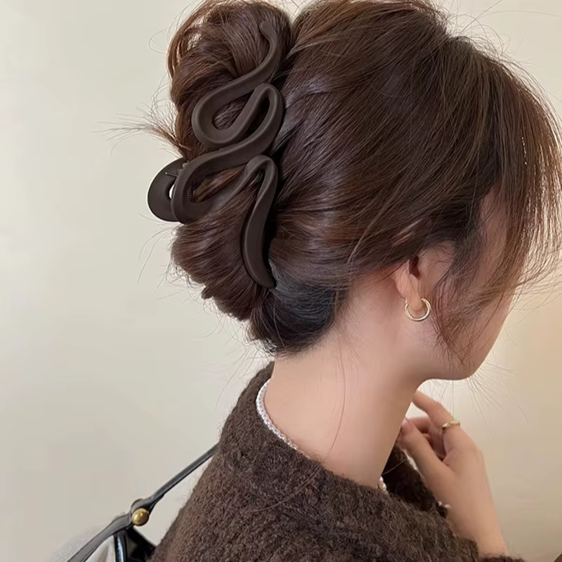 Pinces à cheveux en acrylique pour femmes