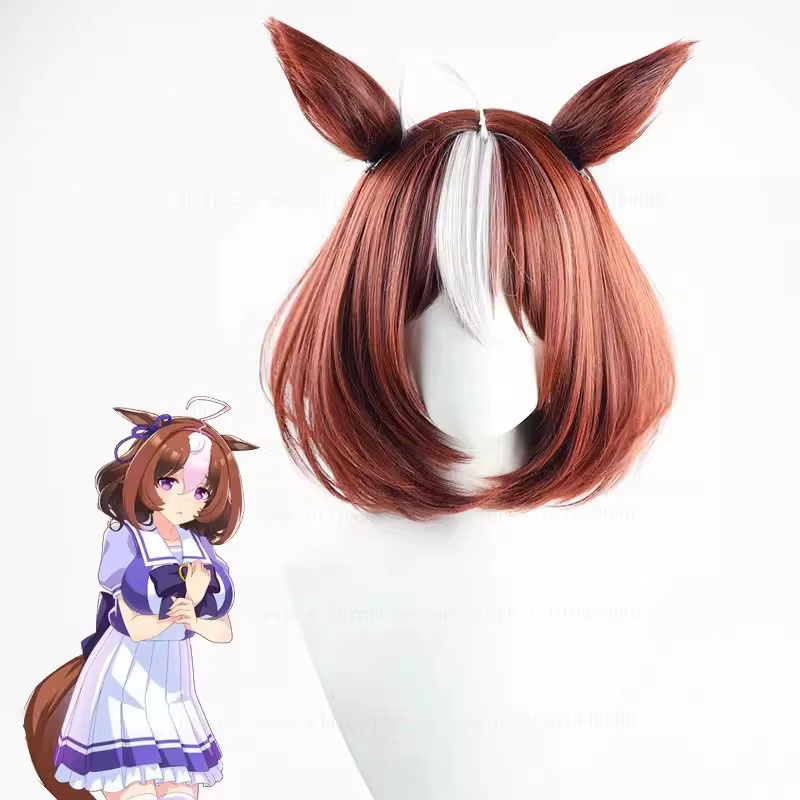 Perruque de Cosplay Uma Musume Pretty Derby Meisho Doto Taiki