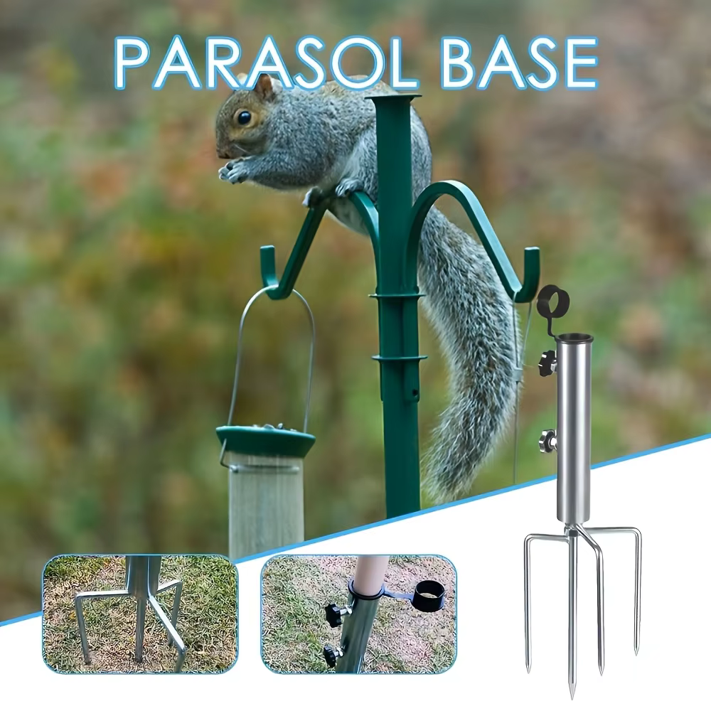 Structure de tente de camping avec piquets de fixation au sol - Une structure robuste adaptée pour la terrasse, le jardin, la plage et l'extérieur.