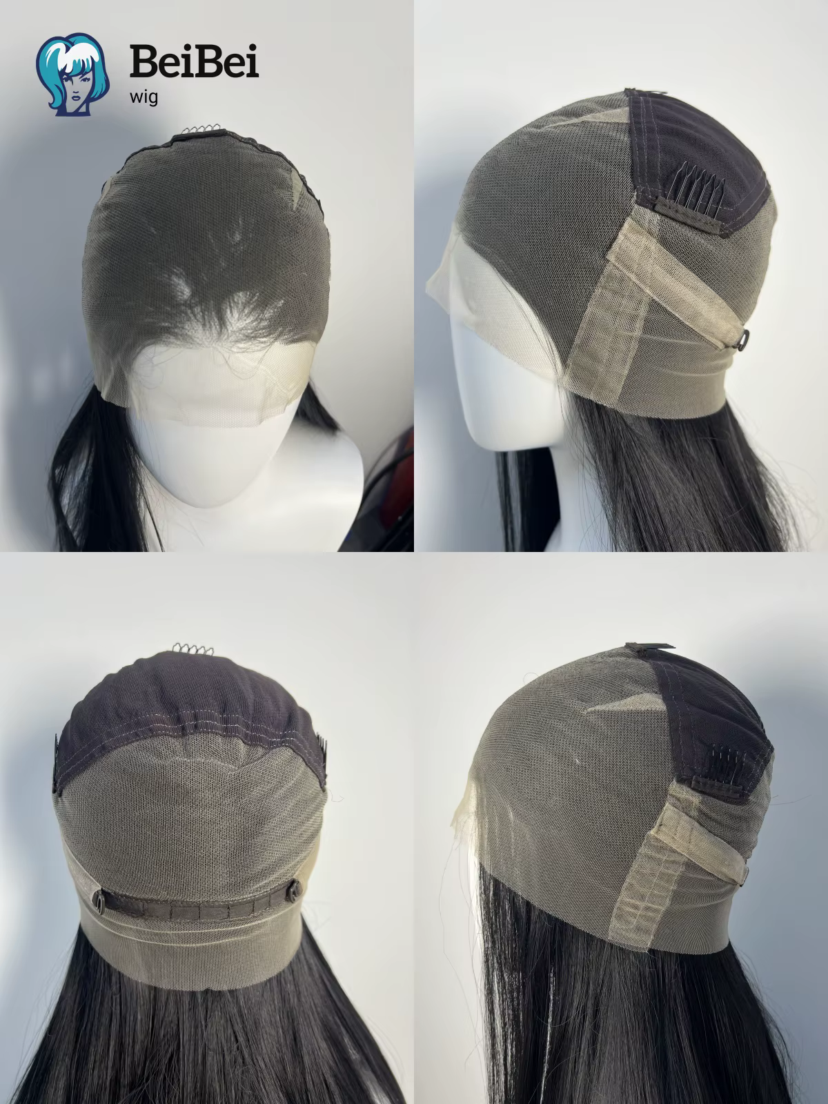 360 perruques noires brunes pour femmes 26 pouces longue droite pleine perruque de dentelle synthétique avec Fibers haute température pour Cosplay Peluca