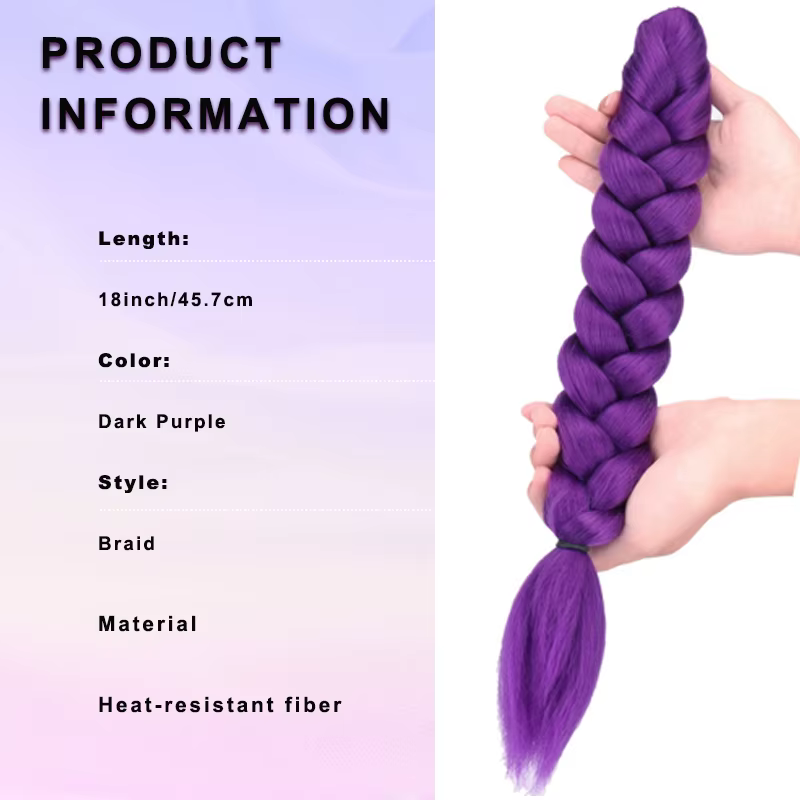 Extension de queue de cheval de Style Clip pour femmes avec pince à griffes-tresse moelleuse instantanée