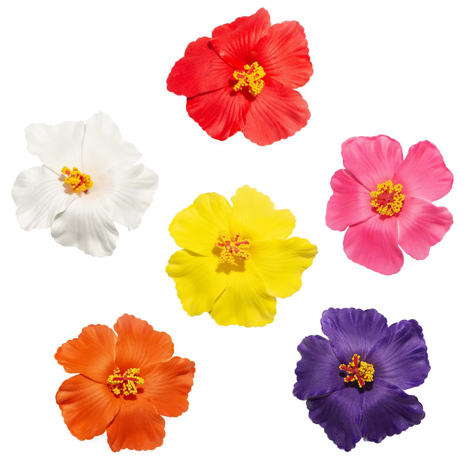 Bandeau de cheveux en fleurs d'hibiscus
