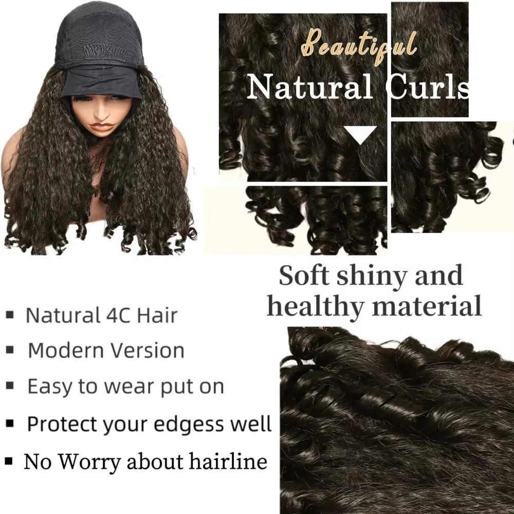 Perruque bandeau Afro bouclée X-TRESS pour femmes
