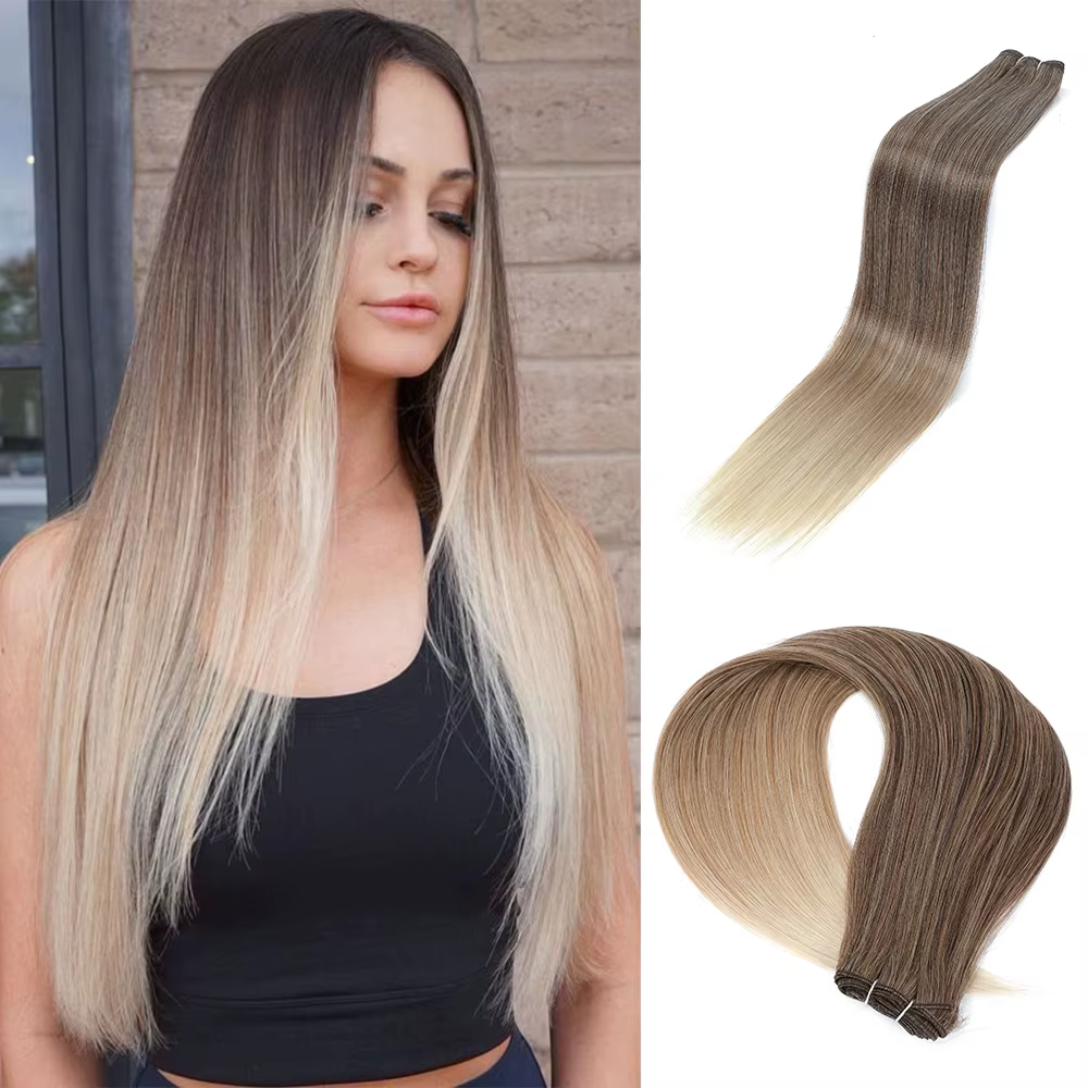 Extensions de cheveux synthétiques droites 24''