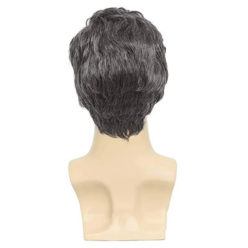 Perruques Synthétiques Courtes pour Hommes