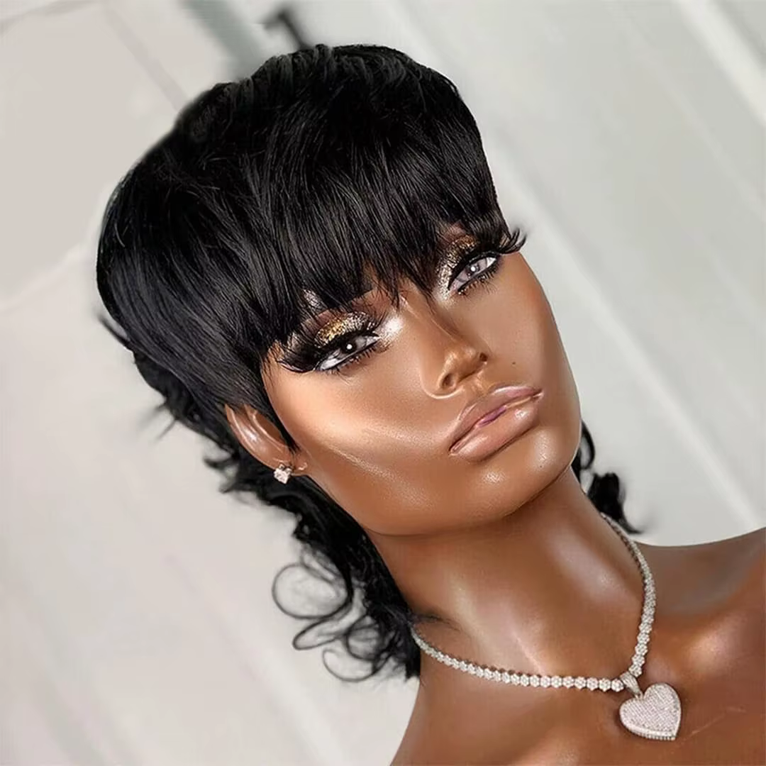 Perruque de cheveux humains 1B
