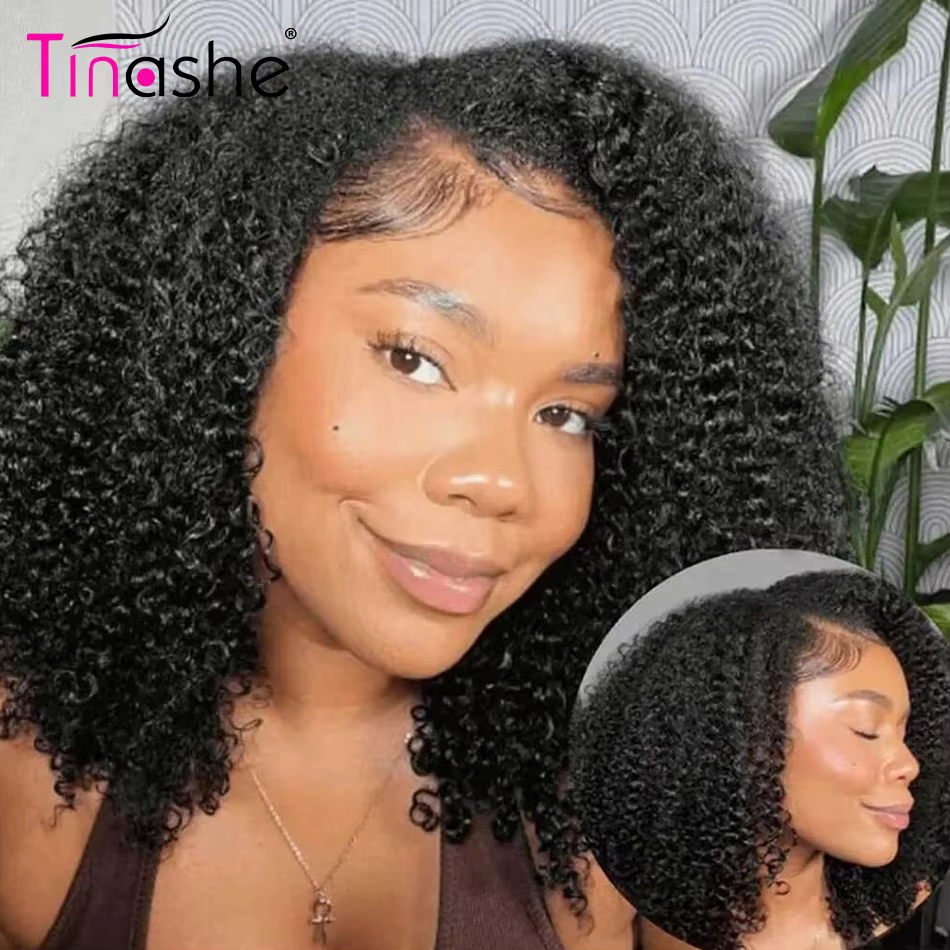 Tinashe crépus bouclés demi perruque Flip Over