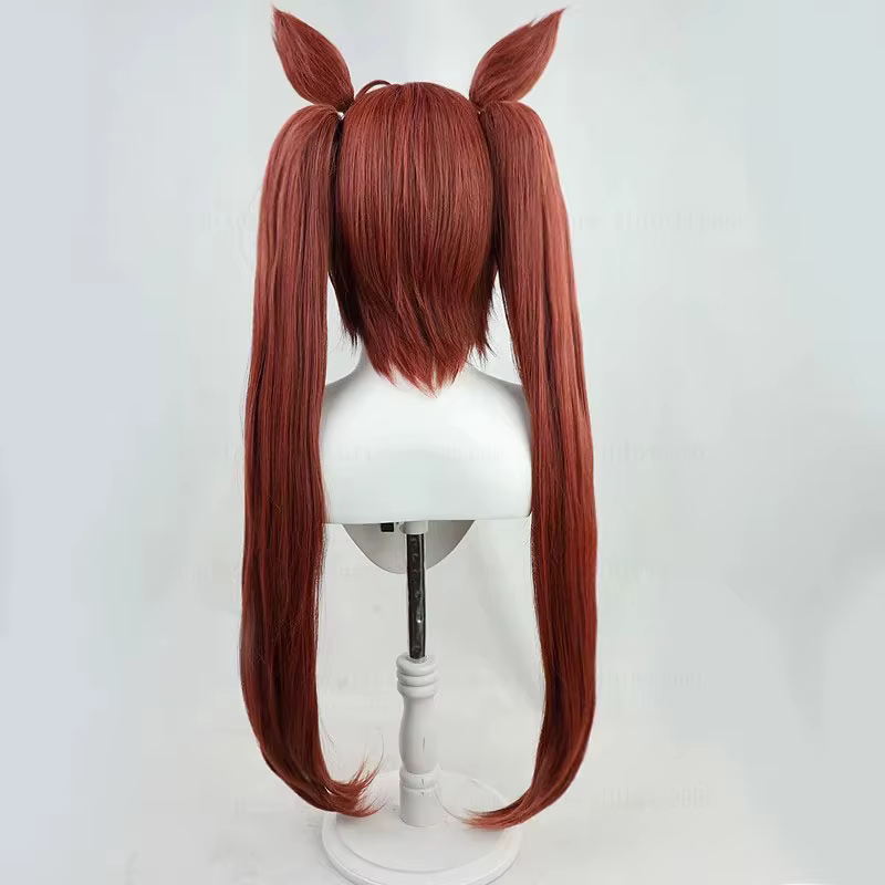 Perruque de Cosplay Uma Musume Pretty Derby Daiwa Scarlet