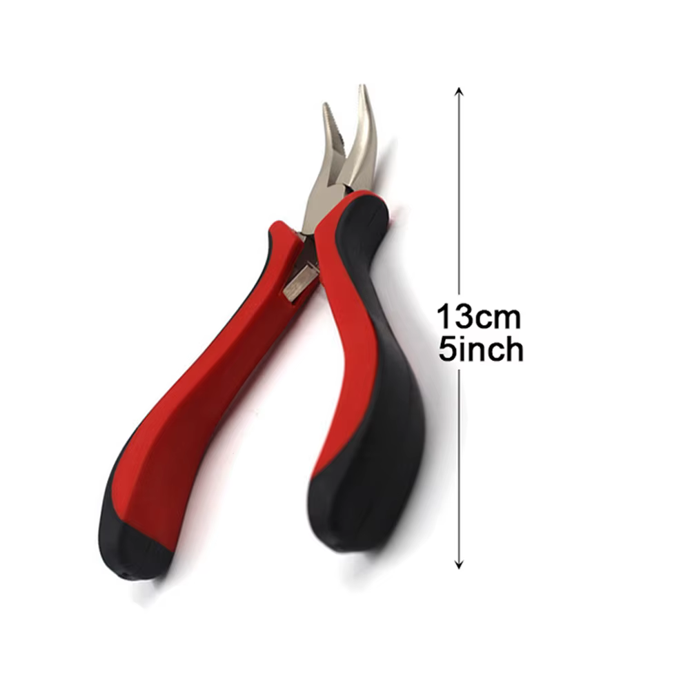 Extensions de Cheveux Synthétiques Colorés I-Tip en Fausse Plume