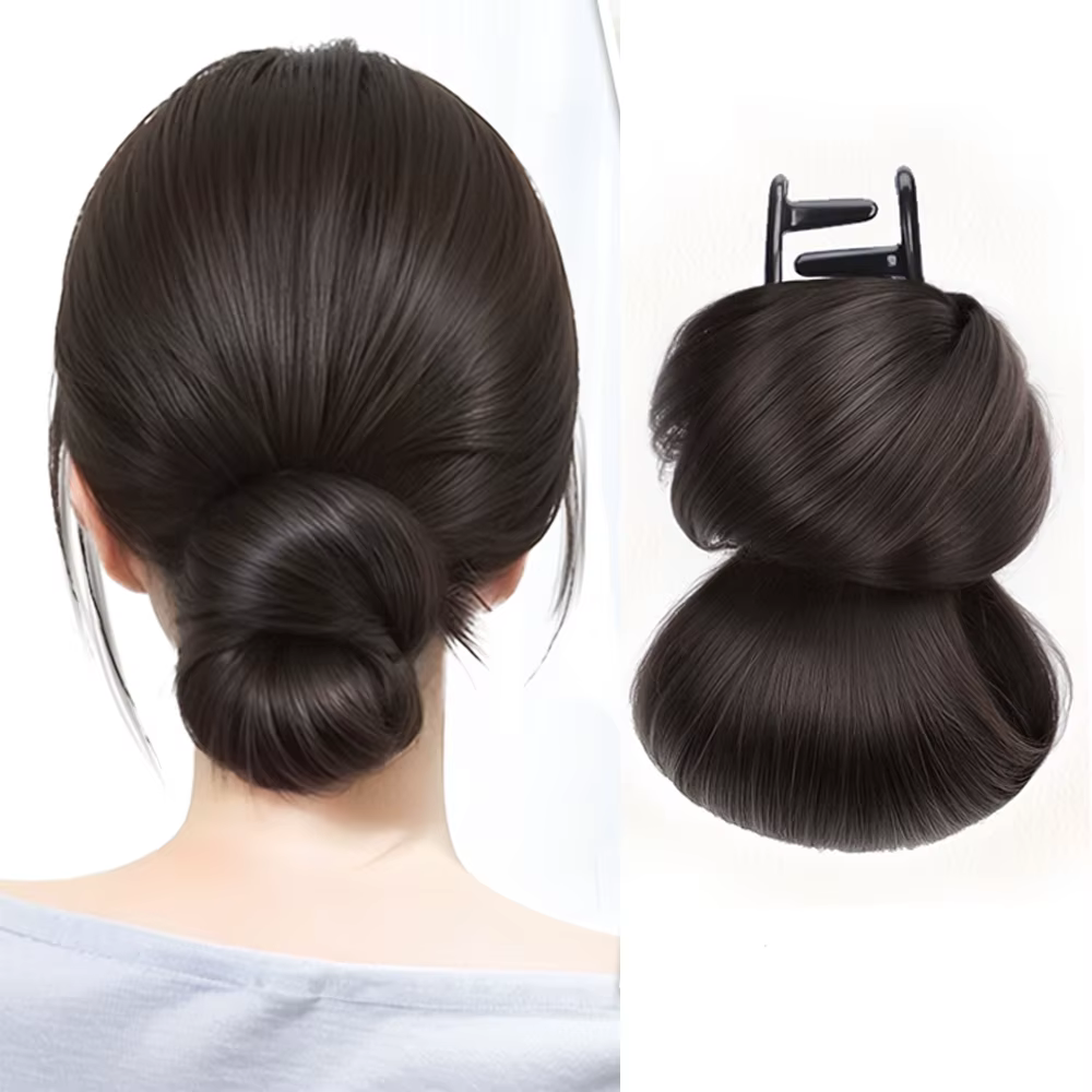 Nouvelle pince à cheveux synthétique en forme de nœud
