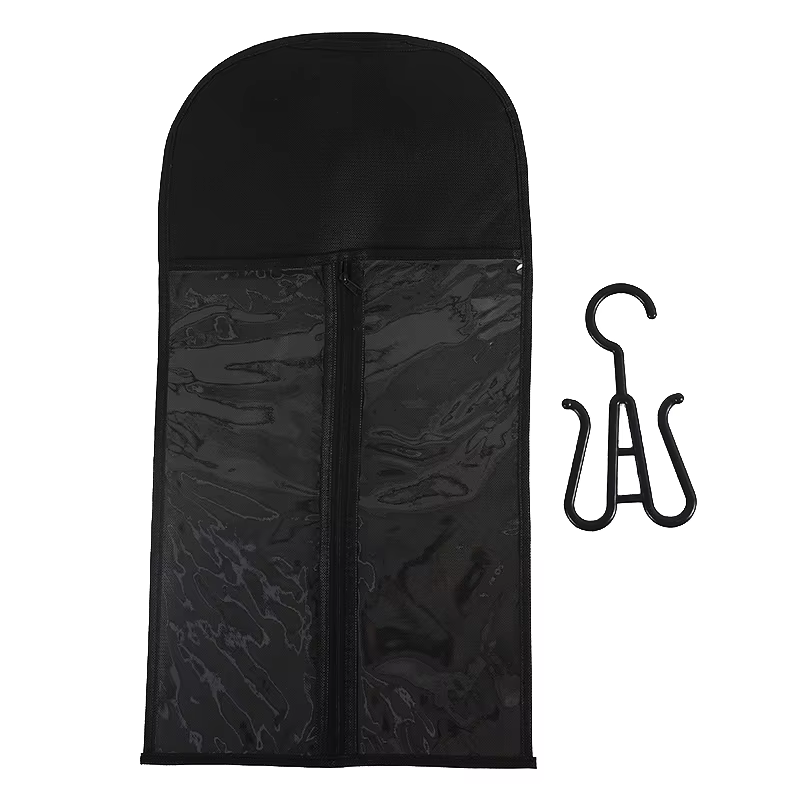 Sac de rangement pour perruque avec support de cintre