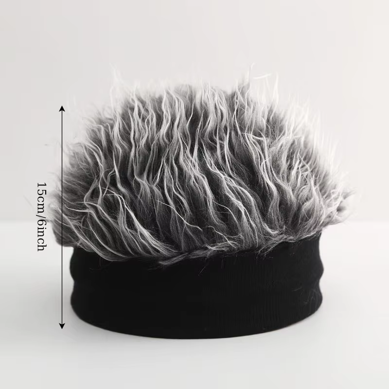 Perruque chapeau court pour hommes