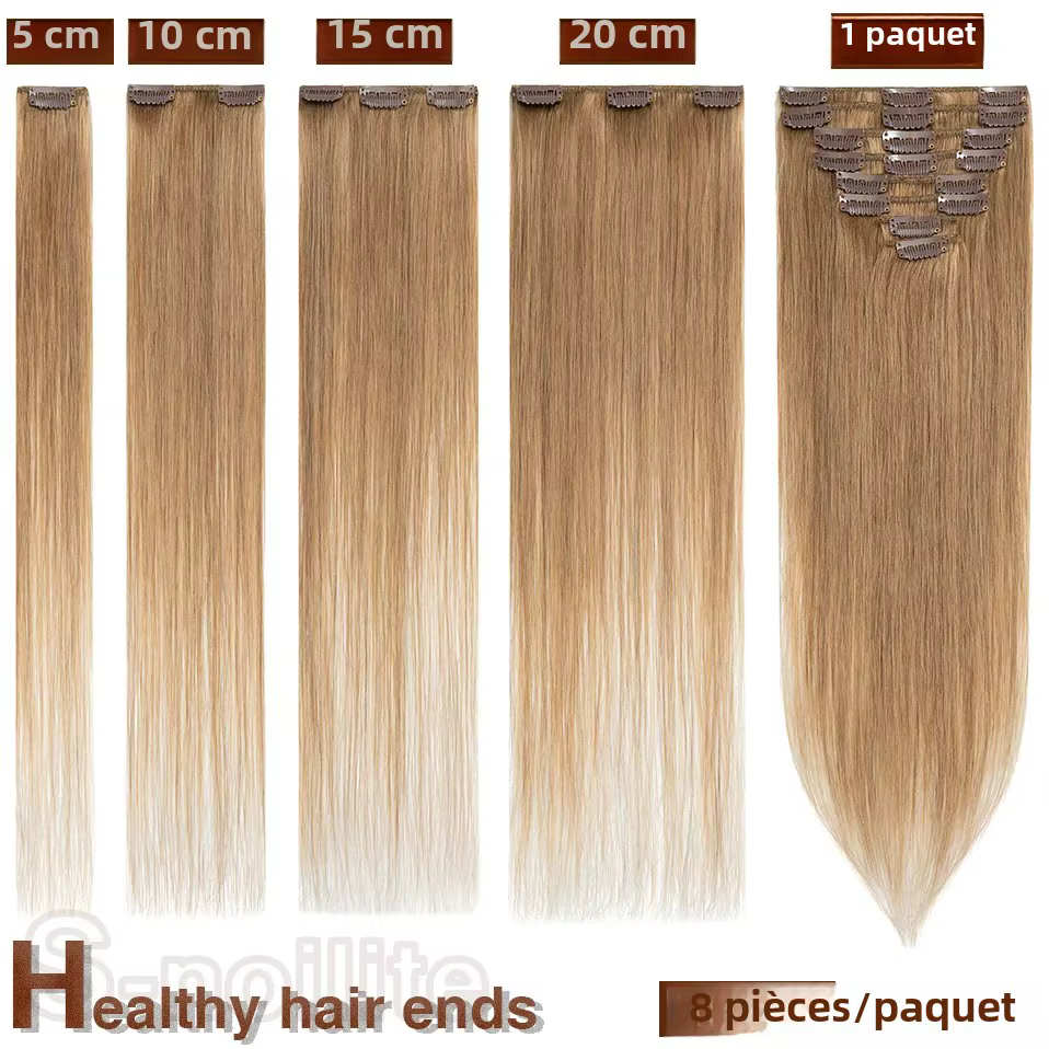S-noilite Extensions de cheveux naturels 50-80g