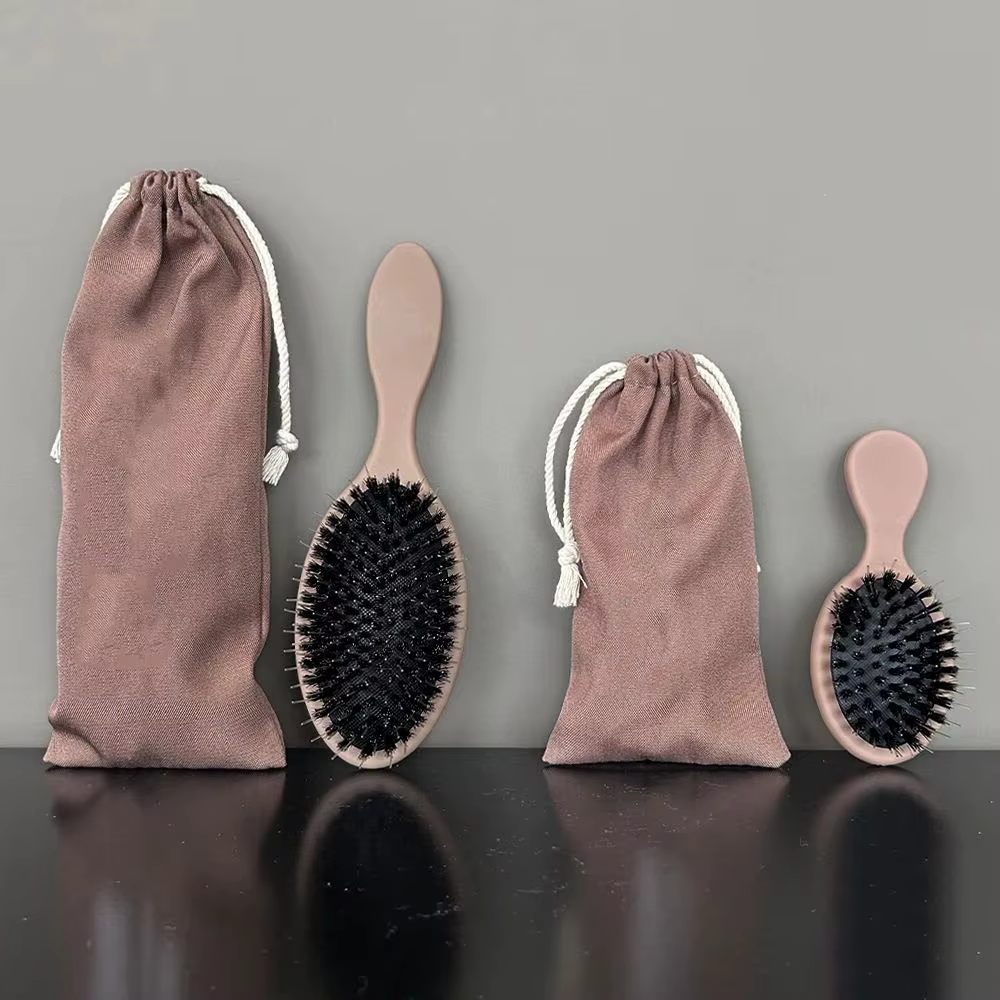 ARLANY mat poils de sanglier Extension de cheveux brosse Kit Nylon dents