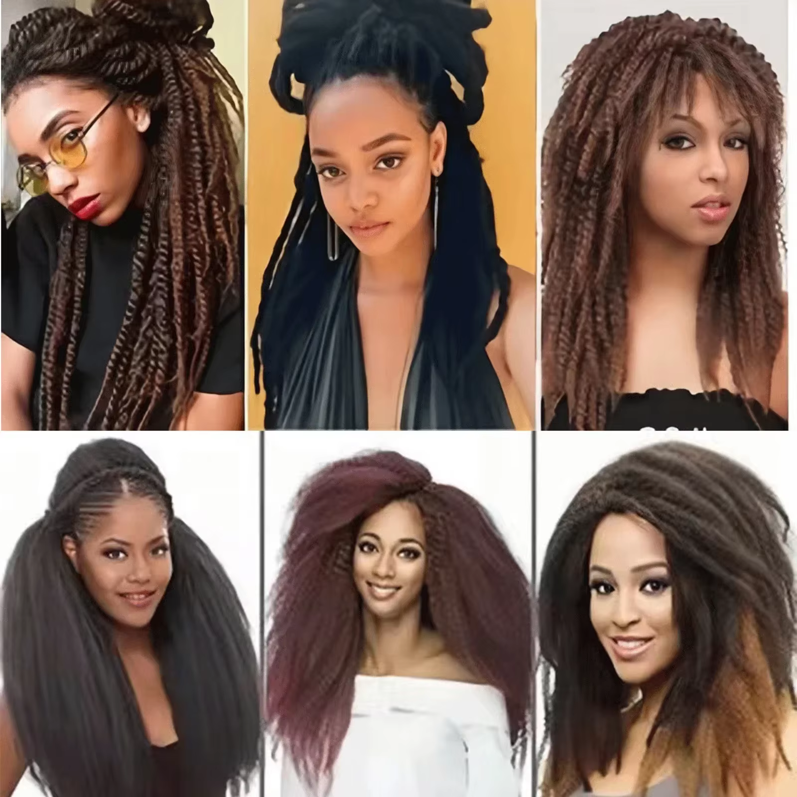 Crochet cheveux Marley torsion tressage