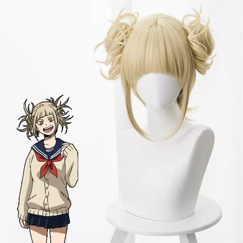 Perruque synthétique Boku No Hero Academia Cross My Body pour cosplay