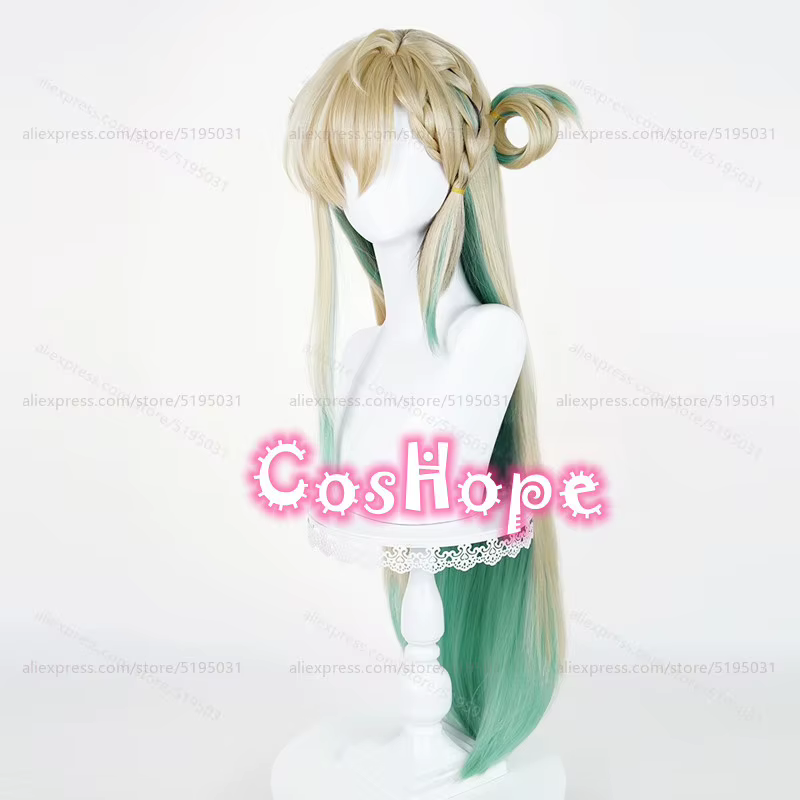 Lynae – perruque de Cosplay synthétique longue de 90cm
